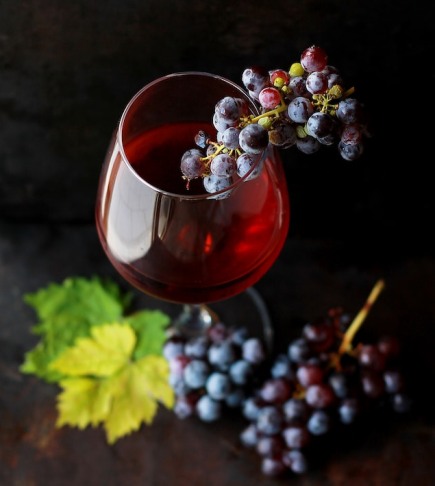 vin och druvor